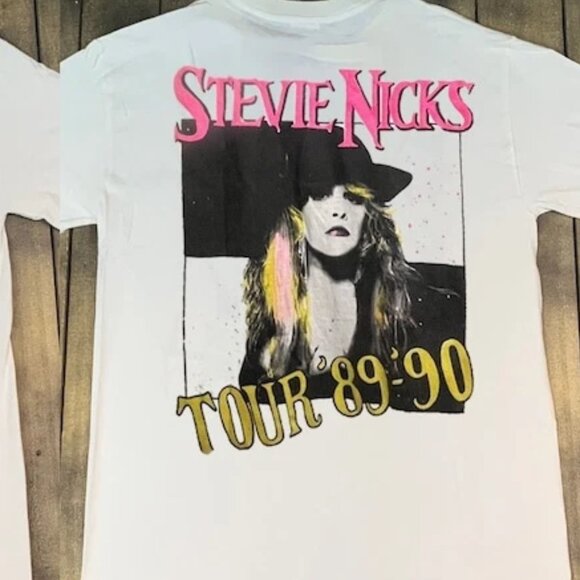 Vintage Stevie Nicks Other Side of the Mirror Tour Graphic T shirt 99 - Picture 3 of 6